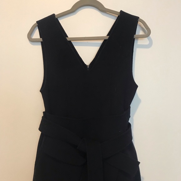 Goen.J Wool Pocket Wrap Dress - Picture 6 of 13